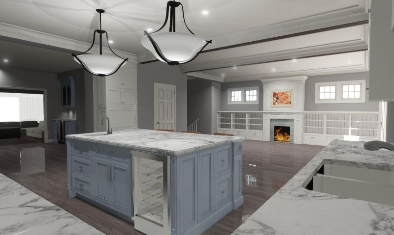 Kitchen and Bath Remodel ~ Architectural Drafting & Visualization